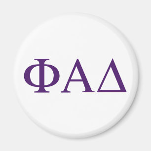 Íman Letras Gregas Phi Alpha Delta