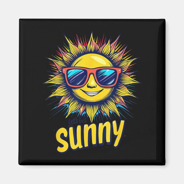 Íman Let's Get Sunny Motivation For Bright Days  (Frente)
