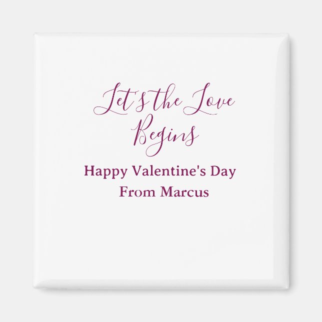 Íman lets the fun begins happy new year name year simpl (Frente)