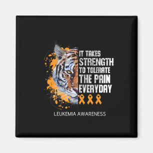 Íman Leucemia Laranja Fita Leva Força A Tolera