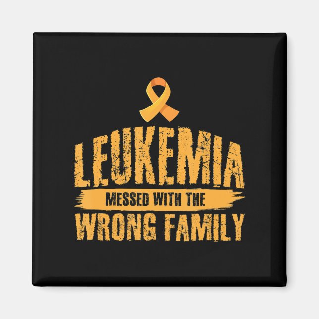 Íman Leucemia Mensada Com Leucemia De Suporte Familiar  (Frente)