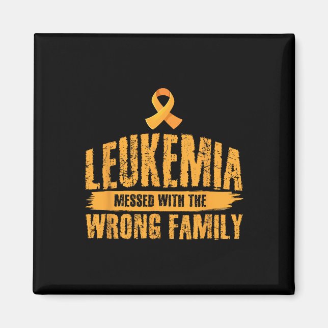 Íman Leucemia Mensada Com Leucemia De Suporte Familiar  (Frente)