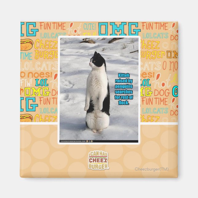 Íman Levantados por Pinguins (Frente)