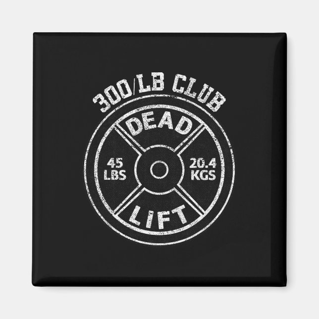 Íman Levantamento de Peso Clube de Academia de 300 Libr (Frente)
