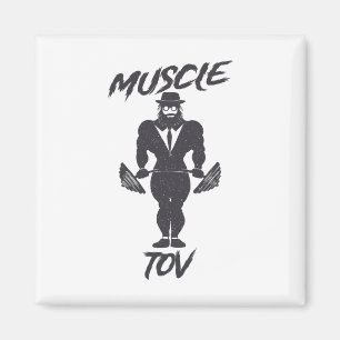 Íman Levantamento de Peso Muscle Tov Bodybuilding Rabin