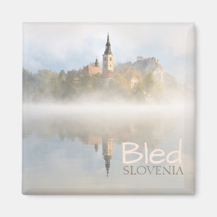 Íman Levantamento do sol no lago Bled