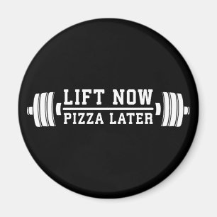 Íman Levante Agora, Pizza Mais Tarde, Barbell - Engraça