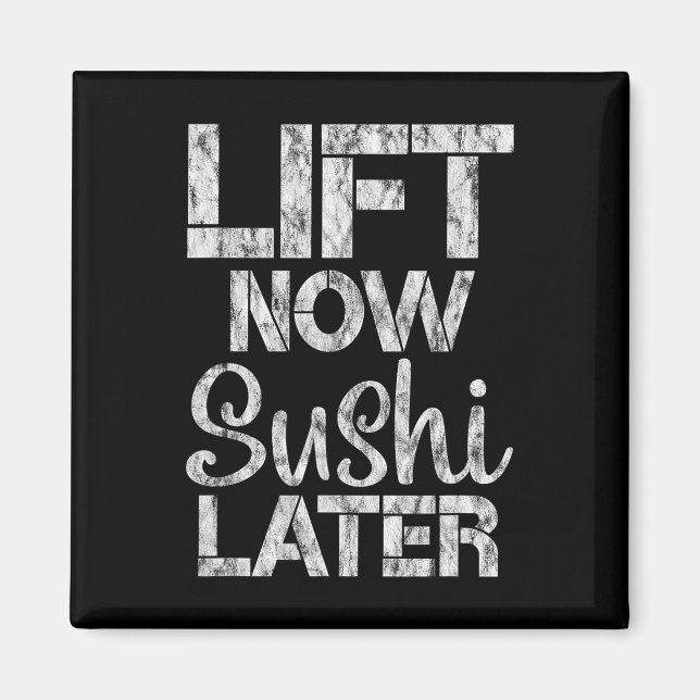 Íman Levante Agora Sushi Mais Tarde Para Recompensar A  (Frente)