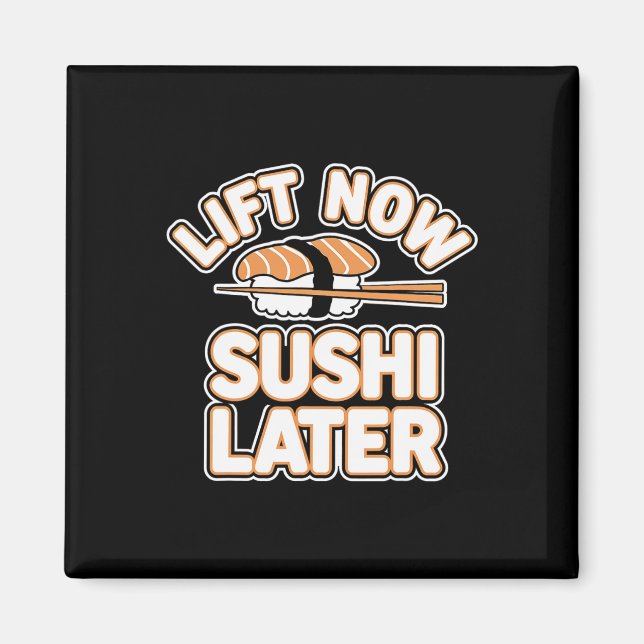 Íman Levante Agora Sushi Mais Tarde Para Recompensar A  (Frente)