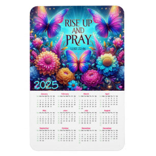 Íman Levante e reze Luke 22:46 Calendário 2025
