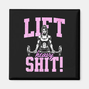 Íman Levante Um Engraçado Engraçado De Gym Workout Tee