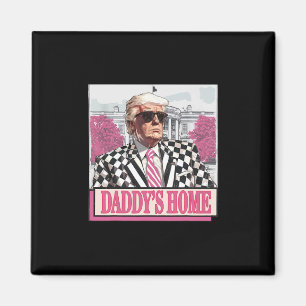 Íman Leve a América Ck Papai para Casa Funny Rosa Donal