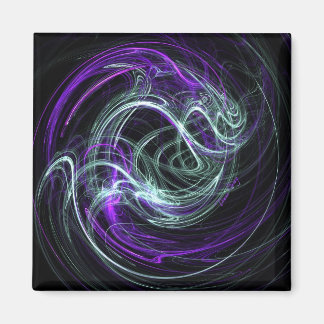 Íman Leve Dentro - Violet & Indigo Swirls