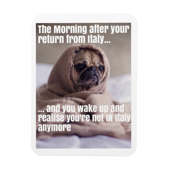 Íman Leve-me de volta à Itália Magnet (Vertical)