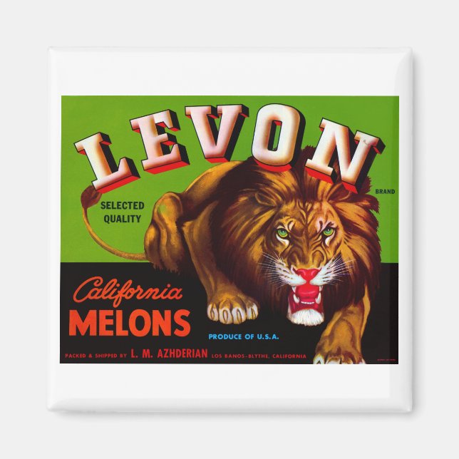 Íman Levon California Melons (Frente)