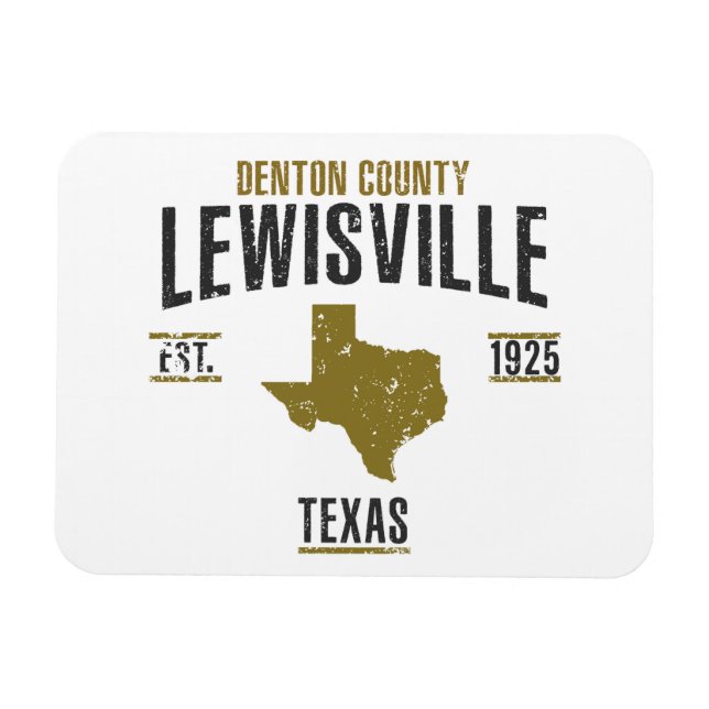 Íman Lewisville (Horizontal)