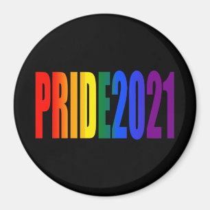 Íman LGBT Orgulho gay 2021 Sinalizador arco-íris LGBT