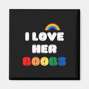 Íman Lgbtq+ Casais Lésbicas Combinando Cumprimentos Eu