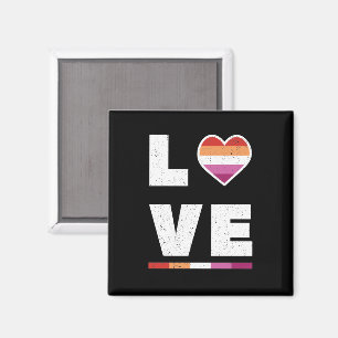 Íman LGBTQ Orgulho Lésbico Sinalizador de Tremor