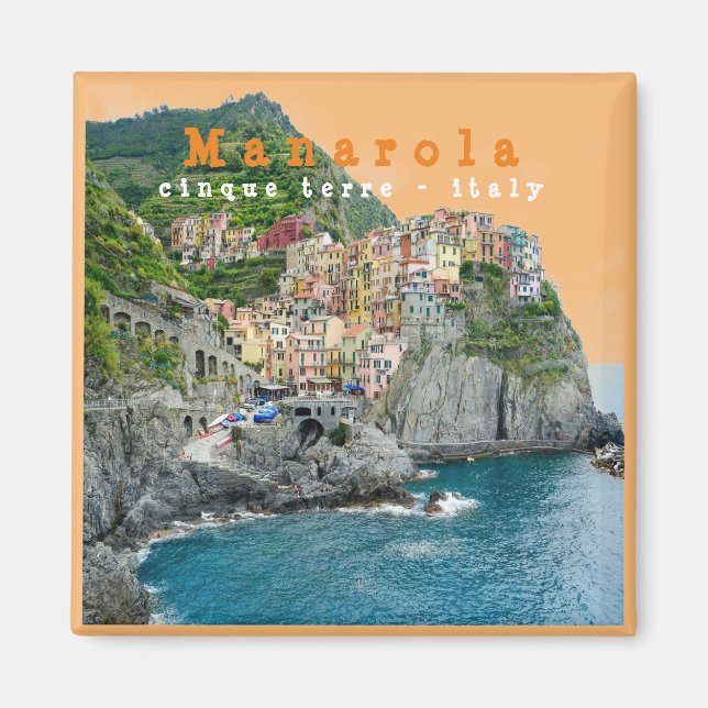 Íman LGR0012 MANAROLA - Cinque Terre - Itália - Fridge (Frente)