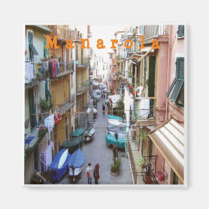 Íman LGR015 MANAROLA - Cidade Antiga - Cinque Terre - F