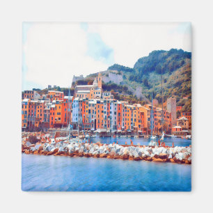 Íman LGR034 PORTO VENERE - Liguria - Itália - Fecho