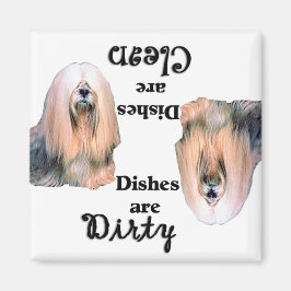 Íman Lhasa Apso Dishwasher Magnet