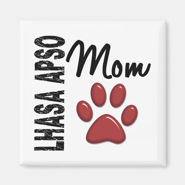 Íman Lhasa Apso Mãe 2 (Frente)