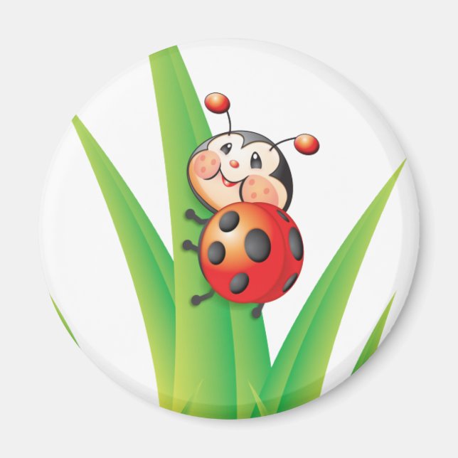 Íman Libby the Ladybug Magnet (Frente)