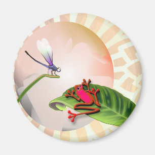 Íman Libélula de observação de RedFrog