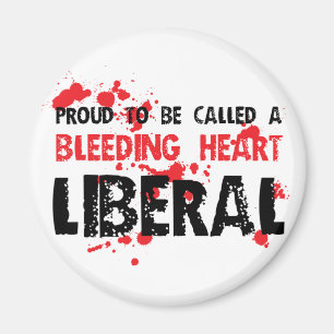 Íman Liberal orgulhoso do coração de sangramento