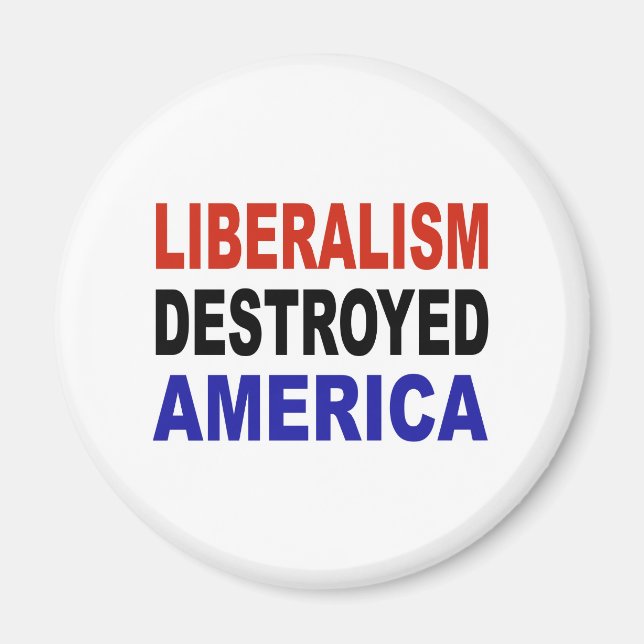 ÍMAN LIBERALISMO DESTRUIU A AMÉRICA (Frente)