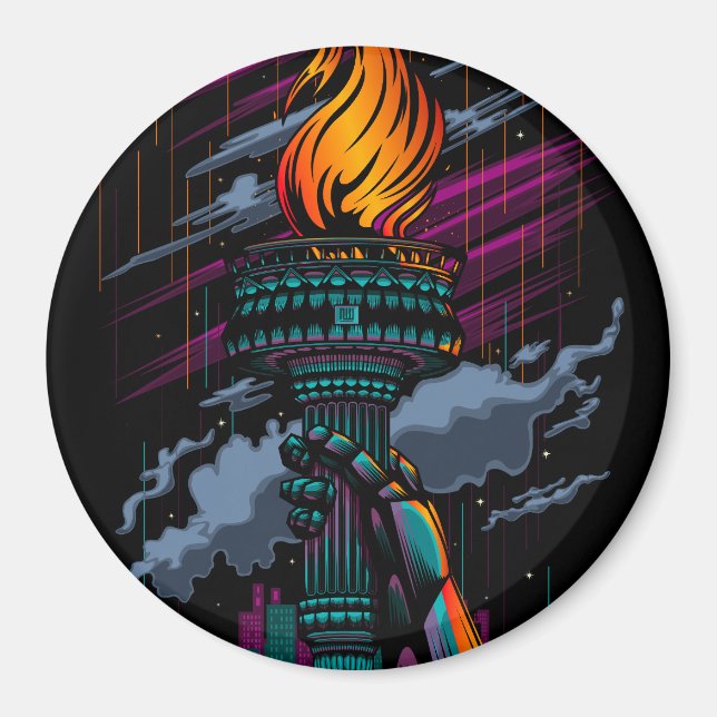 Íman Liberdade (Frente)