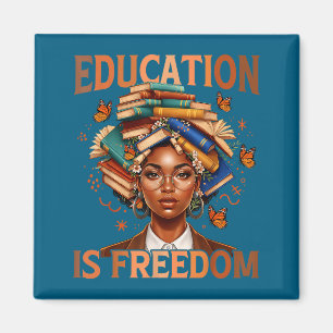 Íman Liberdade de Educação Professor Negro Livros Arte