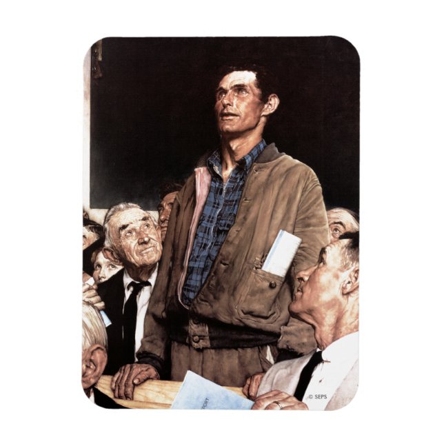 Íman Liberdade De Expressão (Vertical)