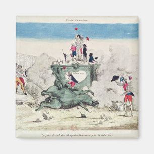 Íman Liberdade derrubando a estátua do Maior