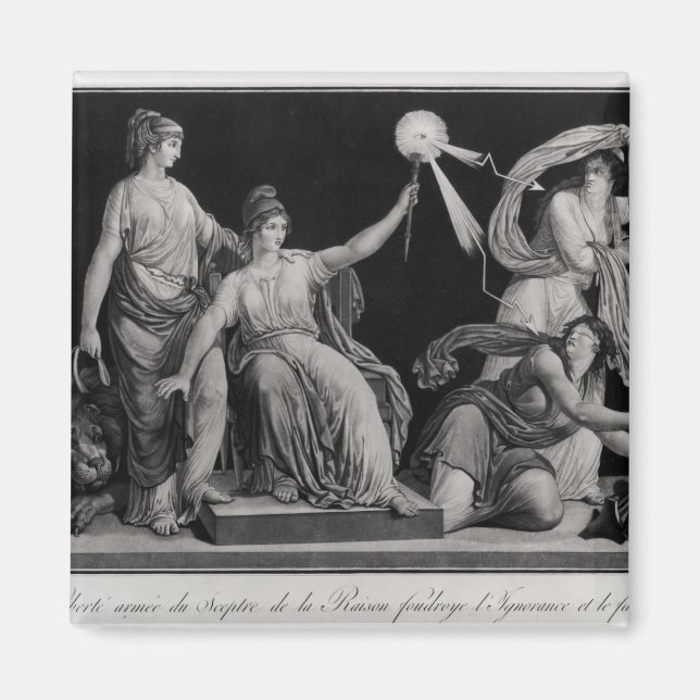 Íman Liberdade, derrubar Ignorância e Fantasia (Frente)