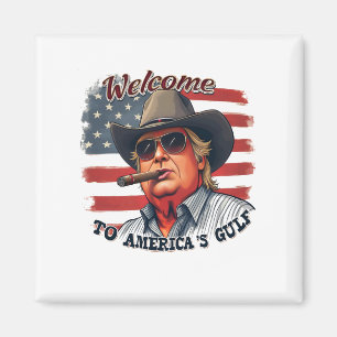 Íman Liberdade para a Trump Americana do Golfo American