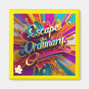 Íman "Libere a vibração da vida"