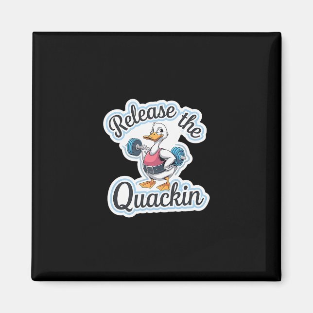 Íman Libere O Quackin Gym Bodybuilding - 1 (Frente)