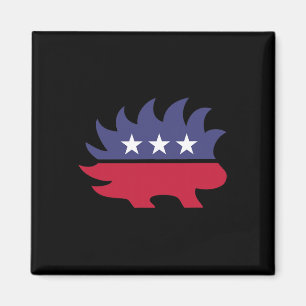 Íman Libertarian Porcupine Presidente Eleição 2020 Libe