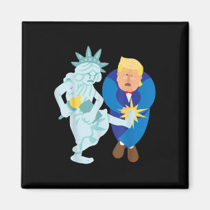 Íman Liberty Kicks Trump 2020 Eleições Anti Donald