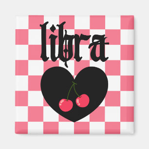 Íman Libra Gothic - Design de cerejas controladas por e