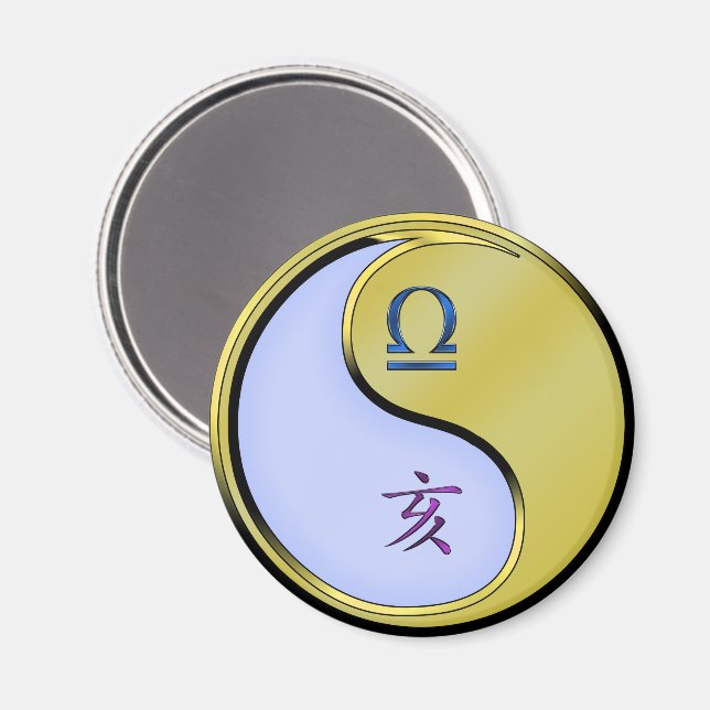 Íman Libra & Metal Boar (Front/Back)