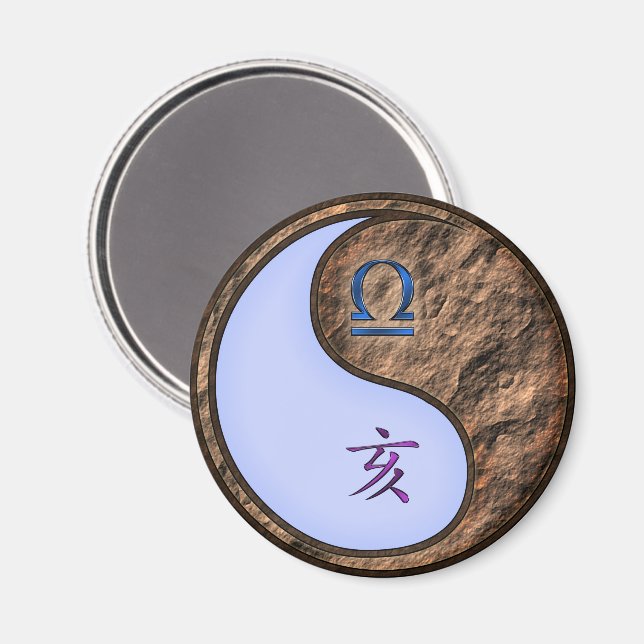 Íman Libra & Porco Terra (Front/Back)