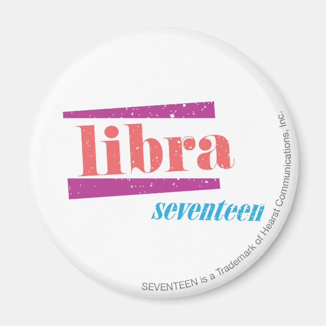 Íman Libra Rosa (Frente)