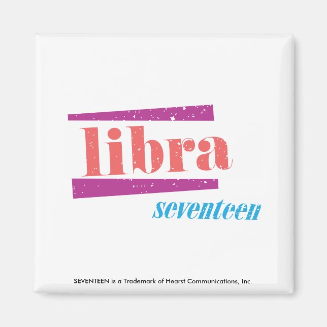 Íman Libra Rosa (Frente)