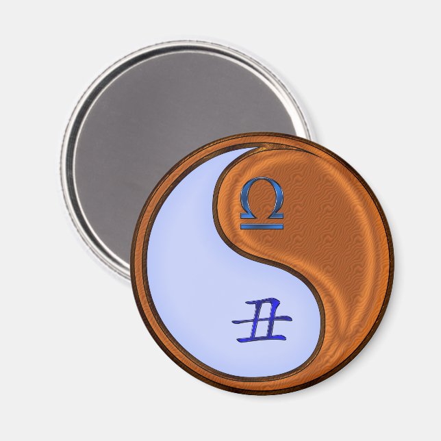 Íman Libra & Wood Ox (Front/Back)