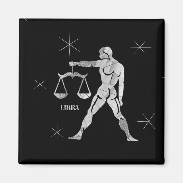 Íman Libra Zodiac (Frente)