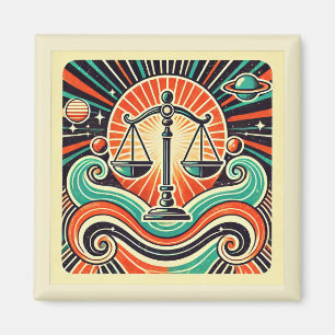 Íman Libra Zodiac Magnet - Design